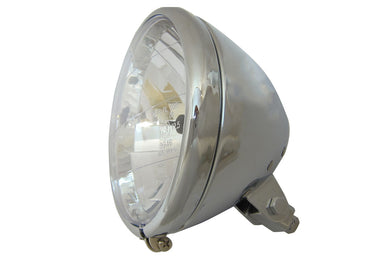 Spring Fork Style Headlamp Assembly Chrome 0 /  Custom application