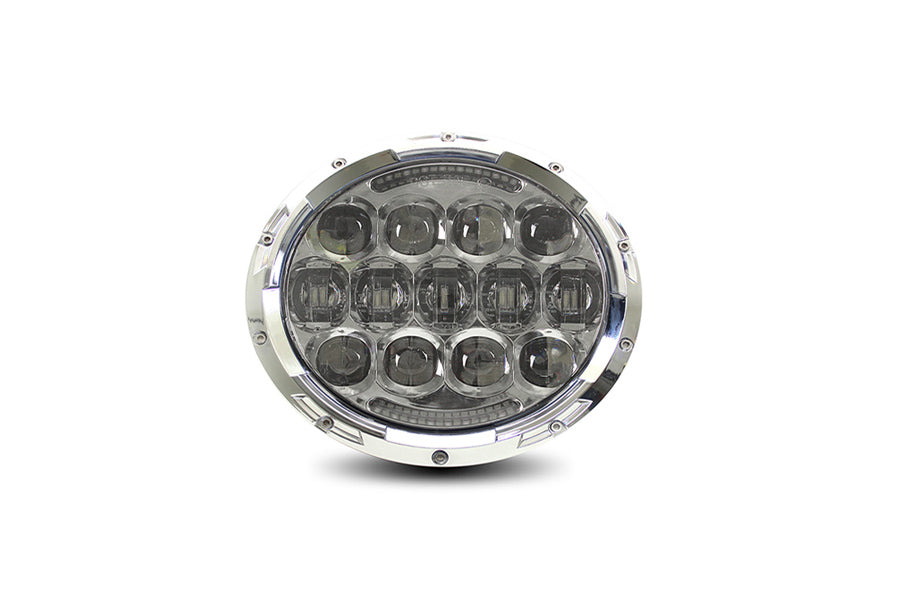 Cyron Urban 7 LED Headlamp Unit Chrome 1984 / UP FLT 1986 / 2013 FLST