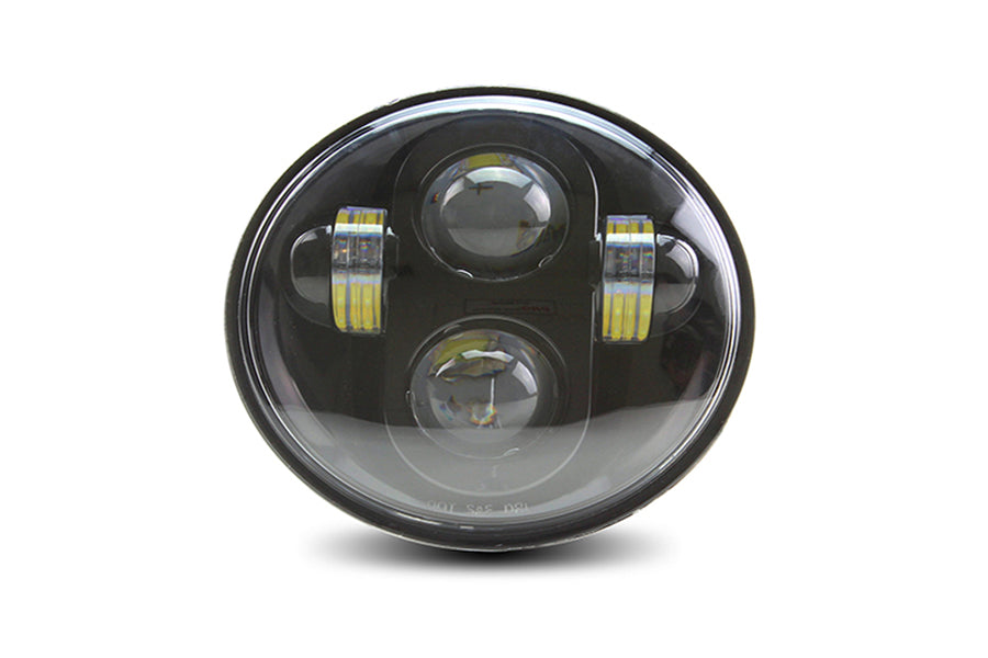 Cyron Urban 5-3/4 LED Headlamp Unit Black 1971 / 1984 FX 1965 / UP XL 1984 / UP FXST 1984 / 1994 FXR 1991 / 2017 FXD