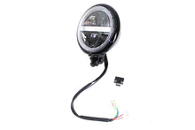 Load image into Gallery viewer, 5-3/4 Bates Style LED Headlamp Black 0 /  All models