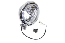 Load image into Gallery viewer, 5-3/4 Bates Style LED Headlamp Chrome 0 /  All models