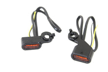 Load image into Gallery viewer, Black LED Turn Signal Set 2000 / 2014 FLST 2000 / 2014 FXST 1999 / 2017 FXD 1996 / 2003 XL