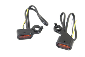 Black LED Turn Signal Set 2000 / 2014 FLST 2000 / 2014 FXST 1999 / 2017 FXD 1996 / 2003 XL