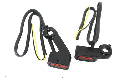 Black LED Turn Signal Set 2007 / 2017 FLT Mechanical Clutch2015 / 2018 FLST Mechanical Clutch2015 / 2018 FXST Mechanical Clutch