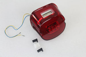 Red Lens Tail Lamp with LED Turn Signals 1999 / 2013 FL 1999 / 2013 FX 1999 / 2013 XL