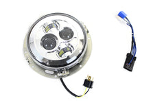 Load image into Gallery viewer, 7 LED Headlamp Assembly Chrome 2014 / UP FLT except FLTR2014 / UP FLHXXX 1991 / 2017 FLS 1991 / 2017 FLSS 1991 / 2017 FLSTC 1991 / 2017 FLSTF 1991 / 2017 FLSTFB 1991 / 2017 FLSTFBS 1991 / 2014 FLSTN