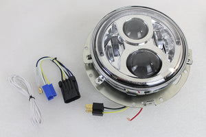 7 LED Headlamp Assembly Chrome 2014 / UP FLT
