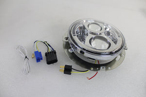 7 LED Headlamp Assembly Chrome 2014 / UP FLT
