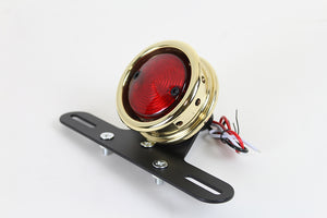 LED Round Tail Lamp Assembly Brass 0 /  Custom application