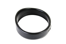 Load image into Gallery viewer, 5-3/4 Visor Style Headlamp Trim Ring Black