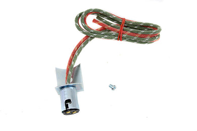 Tombstone Tail Lamp Socket and Bracket 1947 / 1954 FL