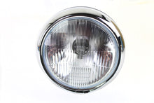 Load image into Gallery viewer, 7 6 Volt LED Headlamp Black 1949 / 1959 FL