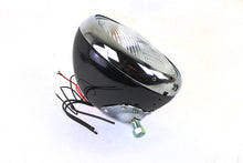 Load image into Gallery viewer, 7 6 Volt LED Headlamp Black 1949 / 1959 FL