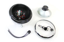 Load image into Gallery viewer, 7 12 Volt LED Headlamp Black 1949 / 1959 FL application