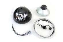 Load image into Gallery viewer, 7 12 Volt LED Headlamp Black 1949 / 1959 FL application