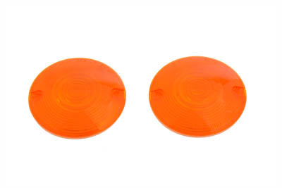 Turn Signal Lens Set Amber 1986 / UP FLT