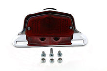 Load image into Gallery viewer, Chrome Sport Tail Lamp Assembly Large Lucas Style 0 /  Custom application