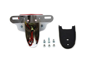 Chrome Sport Tail Lamp Assembly Large Lucas Style 0 /  Custom application