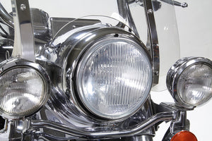 Outer Headlamp Trim Rim Chrome 1983 / UP FLT Stock type1994 / UP FLHR Stock type