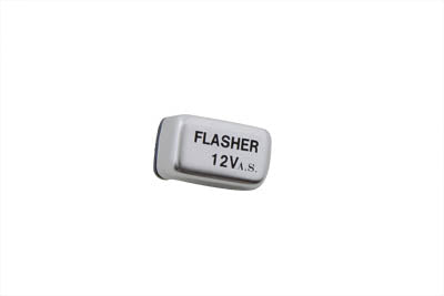 Replica Rectangular 12 Volt Turn Signal Flasher 1964 / 1984 FL 1973 / 1995 XL 1973 / 1984 FX 1982 / 1990 FXR 1982 / 1990 FXR 1984 / 1990 FXST 1984 / 1990 FLST