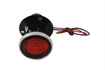 Black 2 Round Tail Lamp with Bulb 0 /  Custom application
