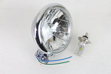 Load image into Gallery viewer, 5-3/4 Bates Style 6 Volt LED Headlamp Chrome 0 /  Custom application