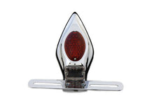 Load image into Gallery viewer, Chrome Tear Drop LED Tail Lamp Assembly with Red Lens 0 /  Custom application