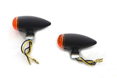 Mini LED Bullet Amber Lens Marker Lamp Set 0 /  Custom application