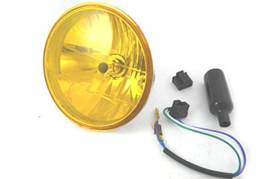 7 Round Headlamp Sealed Beam 1984 / UP FXST 1986 / UP FLST 1979 / 1984 FLT 1985 / 2008 FLT