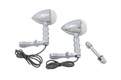 LED Bullet Turn Signal Set with Headlamp Mount 0 /  Custom application