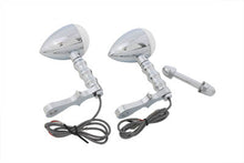 Load image into Gallery viewer, LED Bullet Turn Signal Set with Headlamp Mount 0 /  Custom application