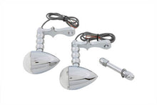 Load image into Gallery viewer, LED Bullet Turn Signal Set with Headlamp Mount 0 /  Custom application