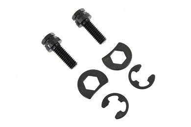 Exhaust Pipe Locking Bolt Mounting Kit Black Oxide Plated 1966 / 1984 FL 1971 / 1984 FX