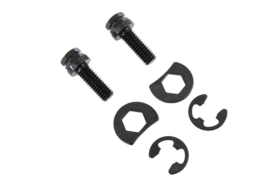 Exhaust Pipe Locking Bolt Mounting Kit Black Oxide Plated 1966 / 1984 FL 1971 / 1984 FX