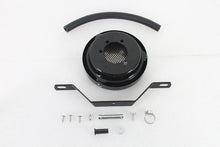 Load image into Gallery viewer, Wyatt Gatling Black Drilled Air Cleaner 1972 / 1984 FL 1972 / 1984 FX 1984 / 1989 FXST 1972 / 1987 XL 1982 / 1989 FXR 1982 / 1989 FXR 1979 / 1989 FLT 1979 / 1989 FLT