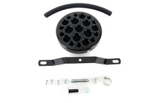 Load image into Gallery viewer, Wyatt Gatling Black Drilled Air Cleaner 1972 / 1984 FL 1972 / 1984 FX 1984 / 1989 FXST 1972 / 1987 XL 1982 / 1989 FXR 1982 / 1989 FXR 1979 / 1989 FLT 1979 / 1989 FLT