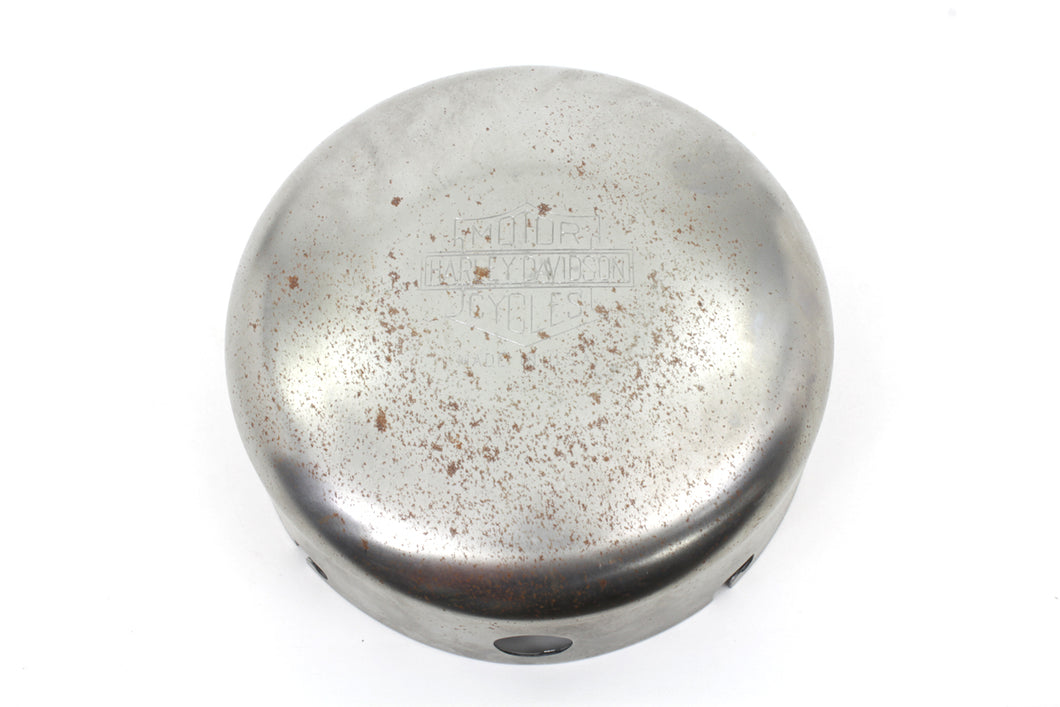 Raw 6 Air Cleaner Cover with Logo 1941 / 1948 UL 1941 / 1952 WL