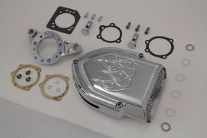 Chrome Wyatt Gatling Air Cleaner Kit 1991 / UP XL
