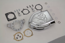 Load image into Gallery viewer, Chrome Wyatt Gatling Air Cleaner Kit 1991 / UP XL