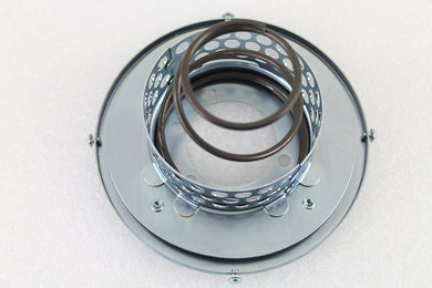 6 Air Cleaner Backing Plate 1971 / 1984 FL 1985 / 1990 FL 1971 / 1987 XL for Bendix and Keihn carburetors1971 / 1984 FX 1985 / 1990 FX