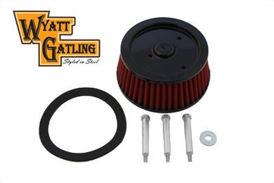 Wyatt Gatling Air Filter Upgrade Kit 1999 / 2017 FXST 1999 / 2017 FLST 1999 / 2017 FXD 1999 / 2016 FLT