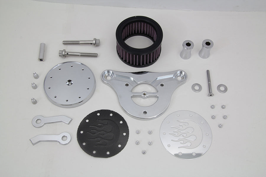 Wyatt Gatling Air Cleaner Kit Chrome 2008 / 2016 FLT