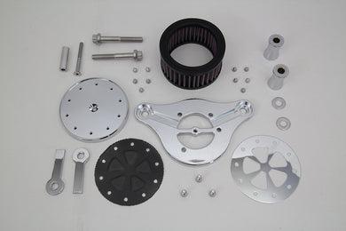 Wyatt Gatling Air Cleaner Kit Chrome 2001 / 2015 FXST 2001 / 2015 FLST 2000 / 2017 FXD 2000 / 2007 FLT