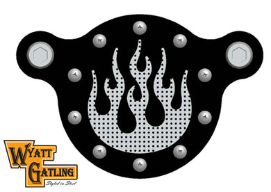 Wyatt Gatling Air Cleaner Kit Chrome 2001 / 2015 FXST 2001 / 2015 FLST 2000 / 2017 FXD 2000 / 2007 FLT