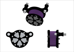 Wyatt Gatling Air Cleaner Kit Chrome 2008 / 2016 FLT
