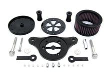 Load image into Gallery viewer, Wyatt Gatling Air Cleaner Kit Black 2001 / 2015 FXST 2001 / 2015 FLST 2000 / 2017 FXD 2000 / 2007 FLT