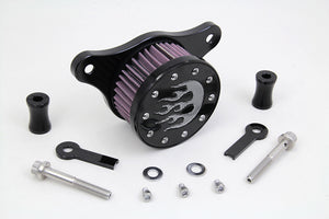 Wyatt Gatling Air Cleaner Kit Black 2001 / 2015 FXST 2001 / 2015 FLST 2000 / 2017 FXD 2000 / 2007 FLT