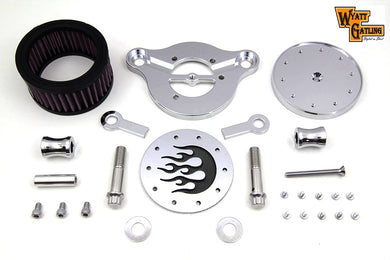 Wyatt Gatling Air Cleaner Kit Chrome 1991 / UP XL