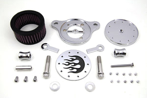Wyatt Gatling Air Cleaner Kit Chrome 1991 / UP XL