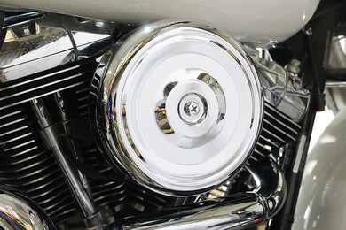 8 Round Air Cleaner Kit Chrome 2008 / 2016 FLH
